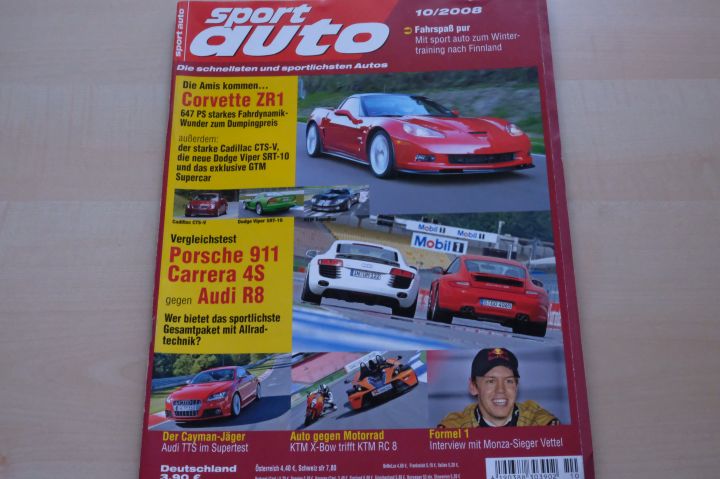 Deckblatt Sport Auto (10/2008)